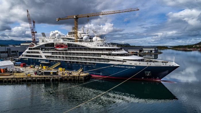 Packed with exciting features, expedition cruise company Ponant has received Le Jacques Cartier,  its sixth custom-built expedition ship.