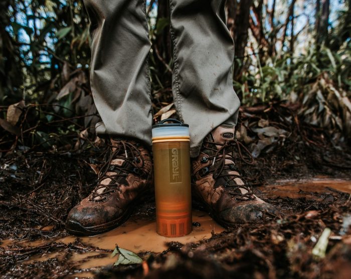 Whether you're cruising the Arctic on an expedition ship or exploring the forests on foot, it's always important to have clean water at hand, and that's where Grayl comes in. 