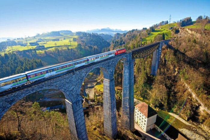 With its dramatic landscapes and world-class rail infrastructure, Switzerland is a must for train buffs and nature lovers alike, discovers Nick Walton.