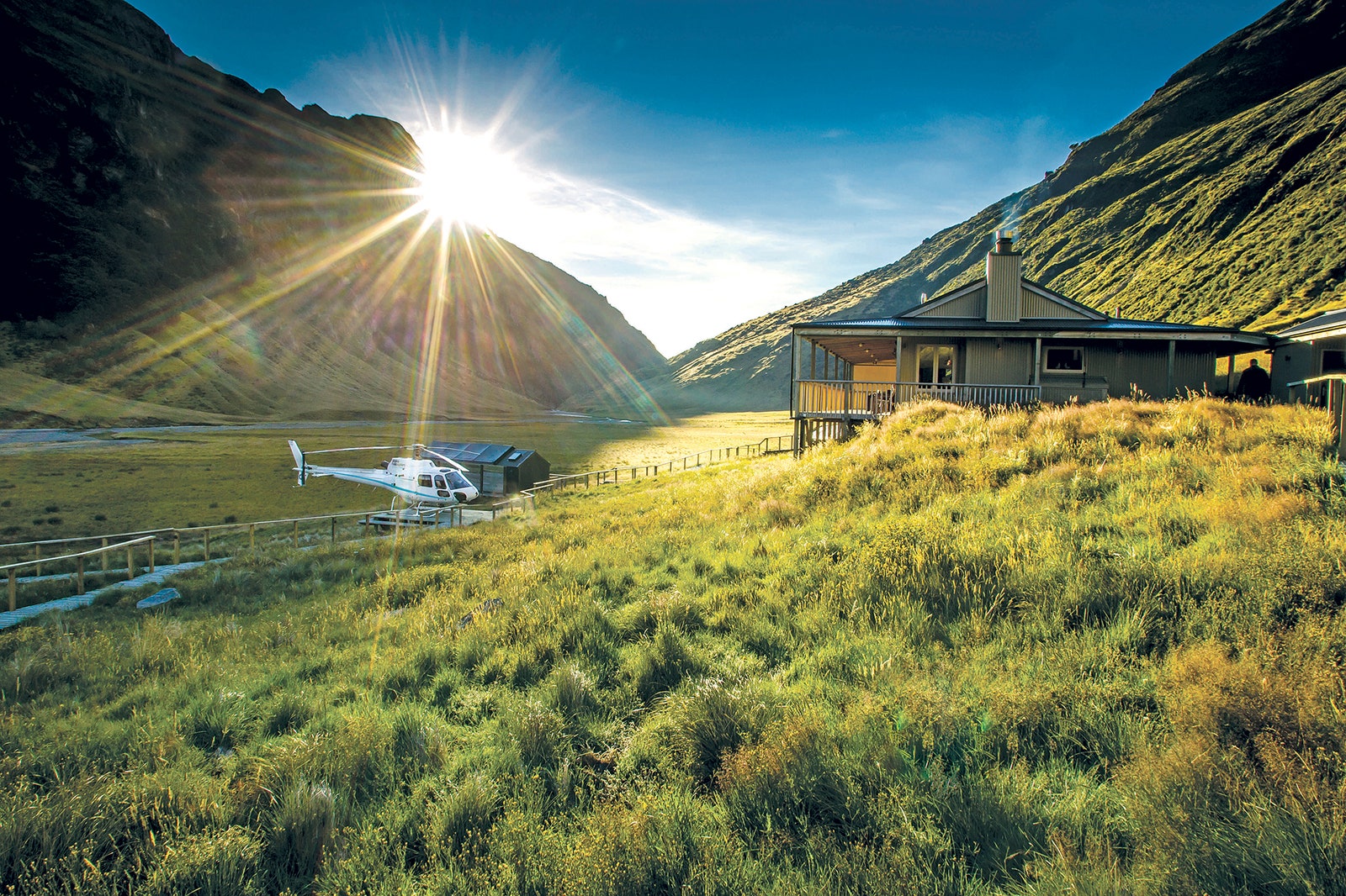 With world-class dining, spectacular scenery, and authentic kiwi hospitality, traveling through New Zealand via its acclaimed luxury lodges is the best way to capture the essence of this remarkable land.
