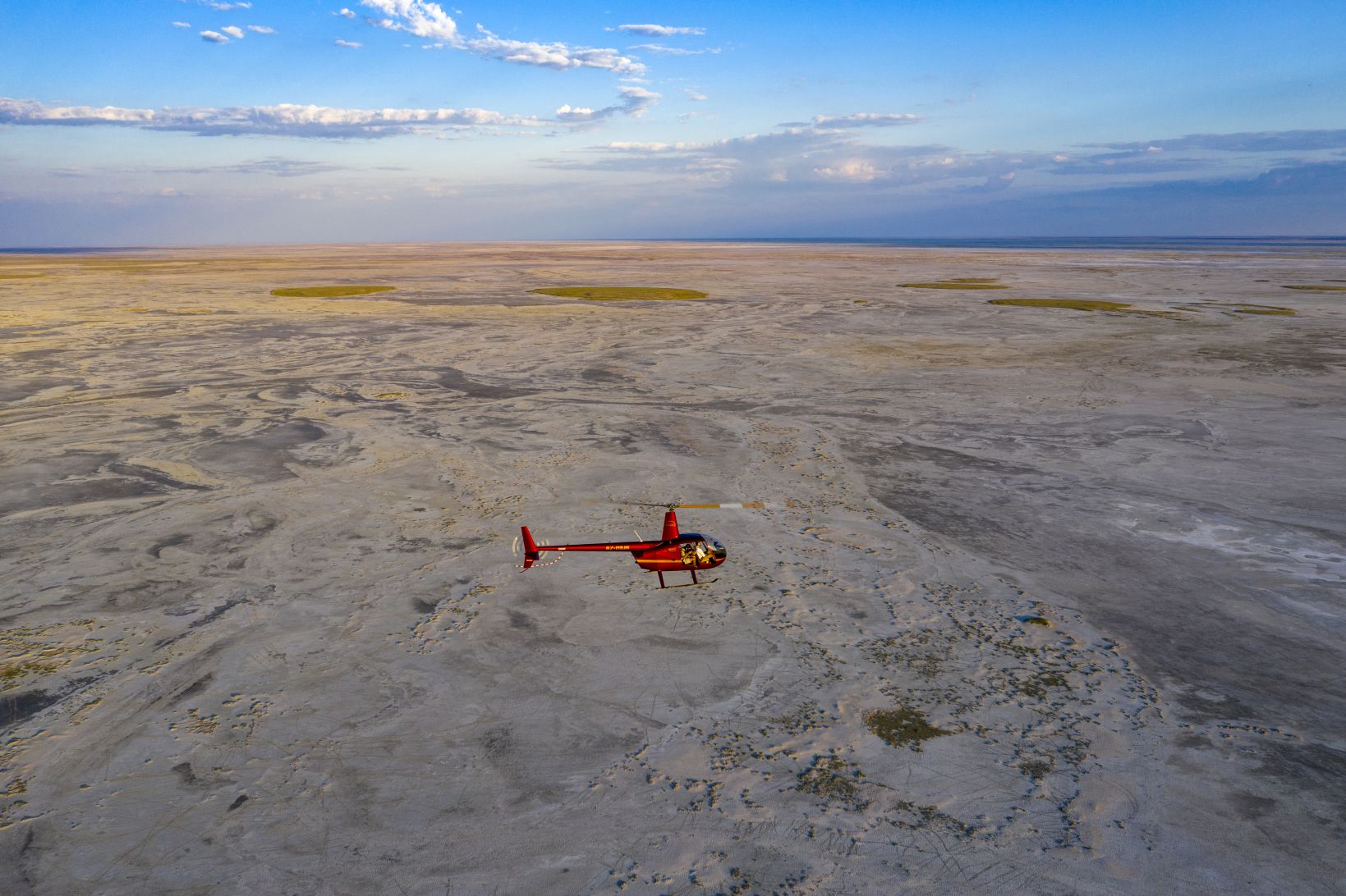 Desert & Delta Safaris now offers intrepid travelers the chance to spend the night out under the stars in Botswana's acclaimed Makgadikgadi Salt Pan.