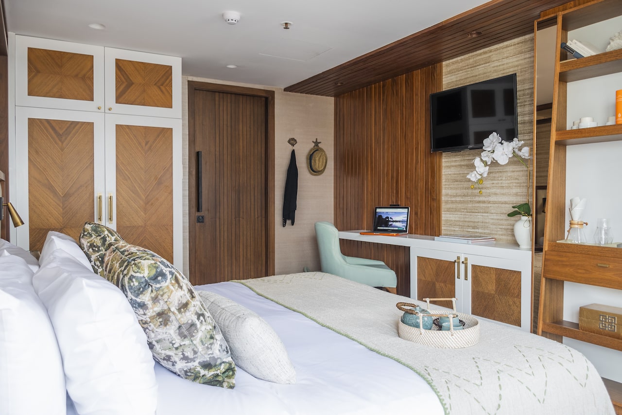 Galapogas' Kontiki Expeditions has revealed details of the nine luxury staterooms onboard the company's new boutique yacht M/Y Kontiki Wayra, which launches in August 2021. 