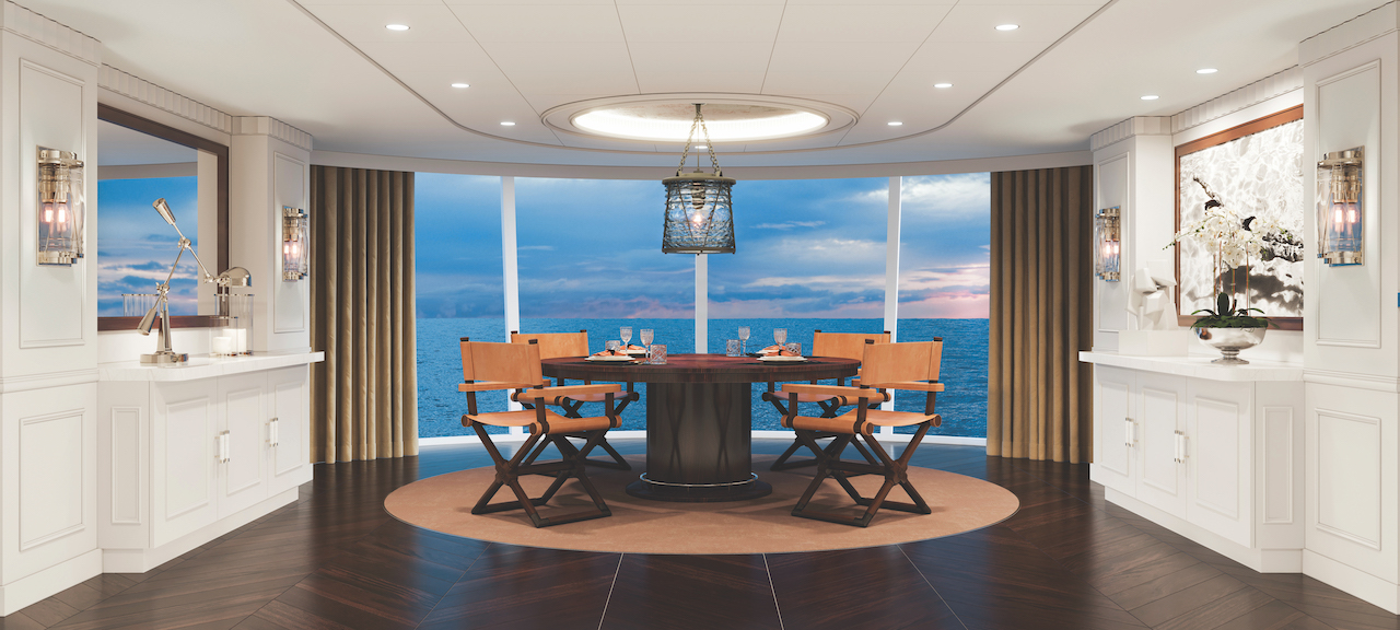Oceania Cruises has unveiled the palatial Owner’s Suites and top-of-ship Library aboard Vista, which will be exclusively styled by Ralph Lauren Home.