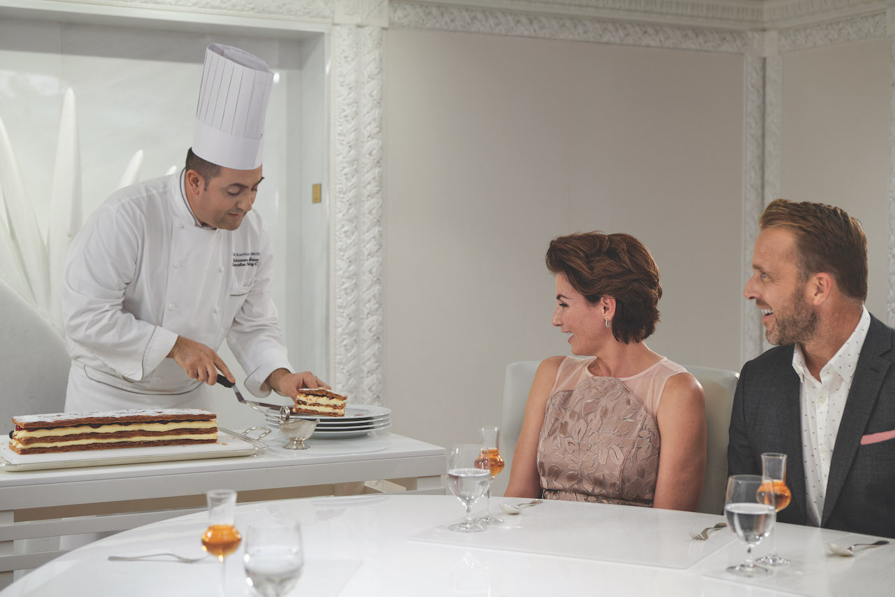 Oceania Cruises recognises the strong connection between distinctive cuisine and unforgettable moments with a raft of exquisite menus, specialty dining venues and celebratory experiences across its fleet of small, luxurious ships.