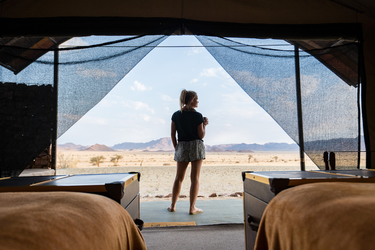 Camp Sossus, a brand-new camp by Ultimate Safaris in the heart of the Namibian desert, brings ultimate freedom back into the supreme safari experience.
