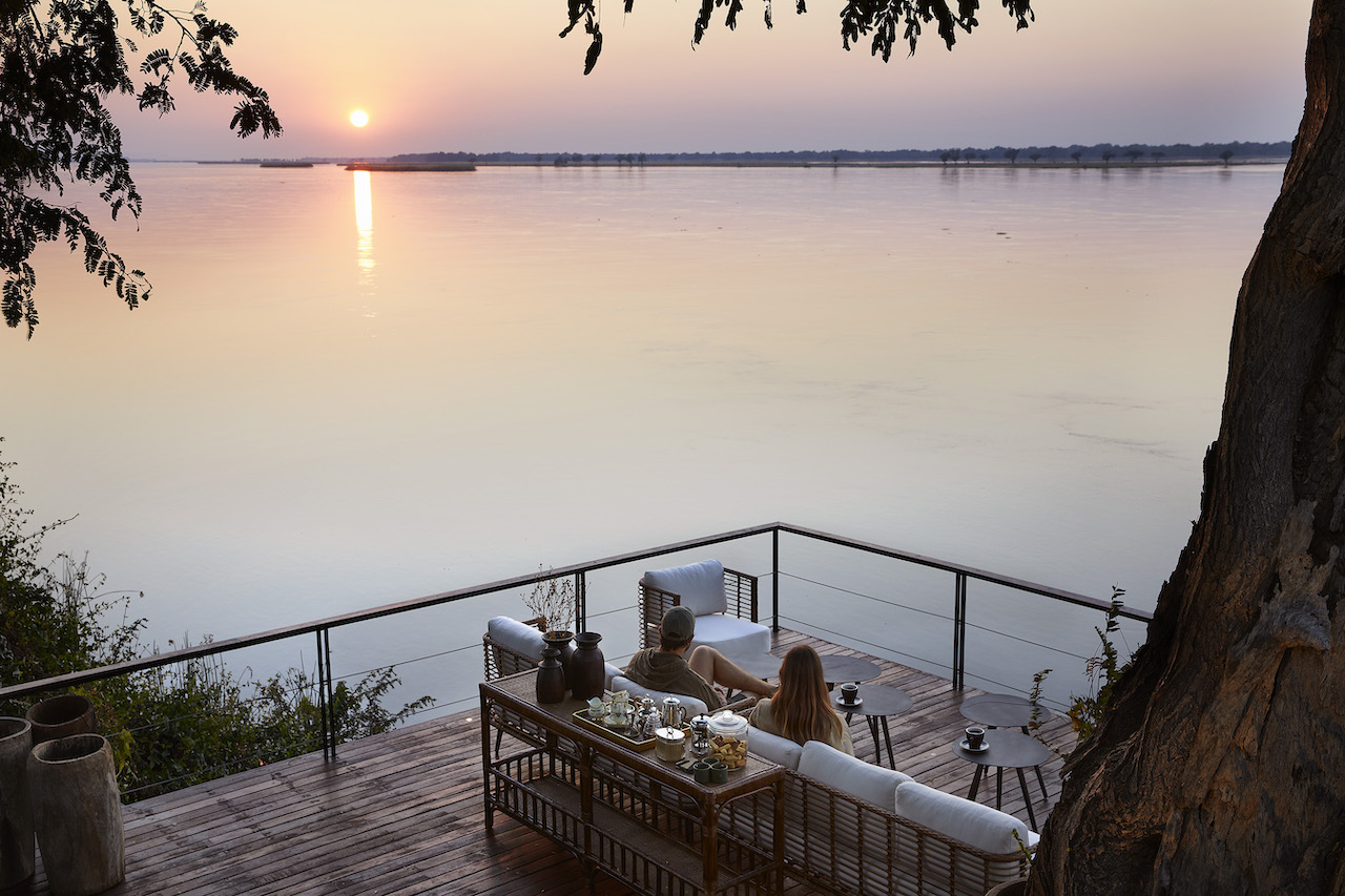 The Zambezi Grande, a family-owned, luxury boutique lodge on the banks of the Zambezi River in Zambia, opens bordering Zambia’s Lower Zambezi National Park.
