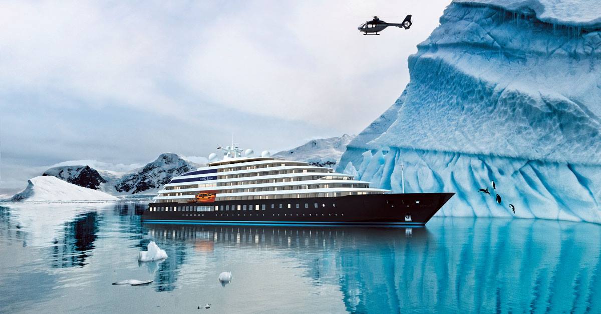 Ultra-luxury cruise operator Scenic has announced three new Scenic Eclipse II voyages in the East Antarctic and Ross Sea region.
