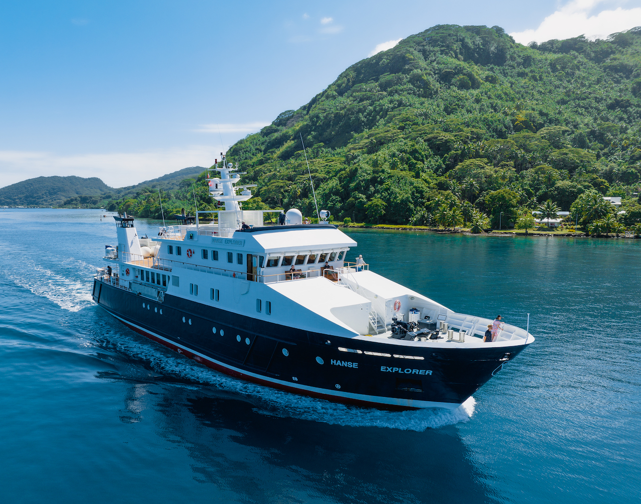 EYOS, the leader in superyacht expedition charters, announces Hanse Explorer will be available for charter in Melanesia from May to September 2024.