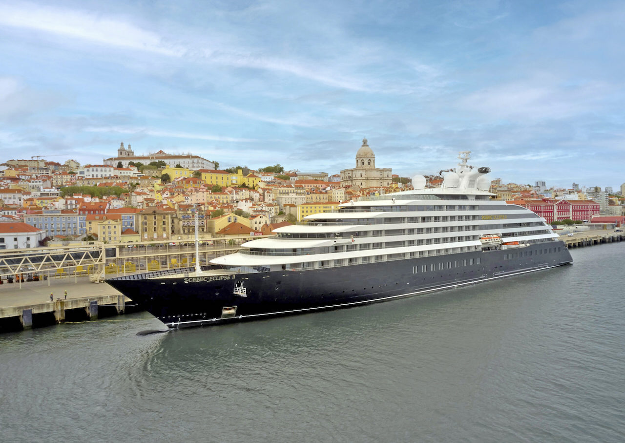 Understated elegance meets technical innovation as Scenic Eclipse II, Scenic Luxury Cruises & Tours’ stunning new ultra-luxury Discovery Yacht, begins its inaugural Mediterranean season with a debut sailing from Lisbon, Portugal.