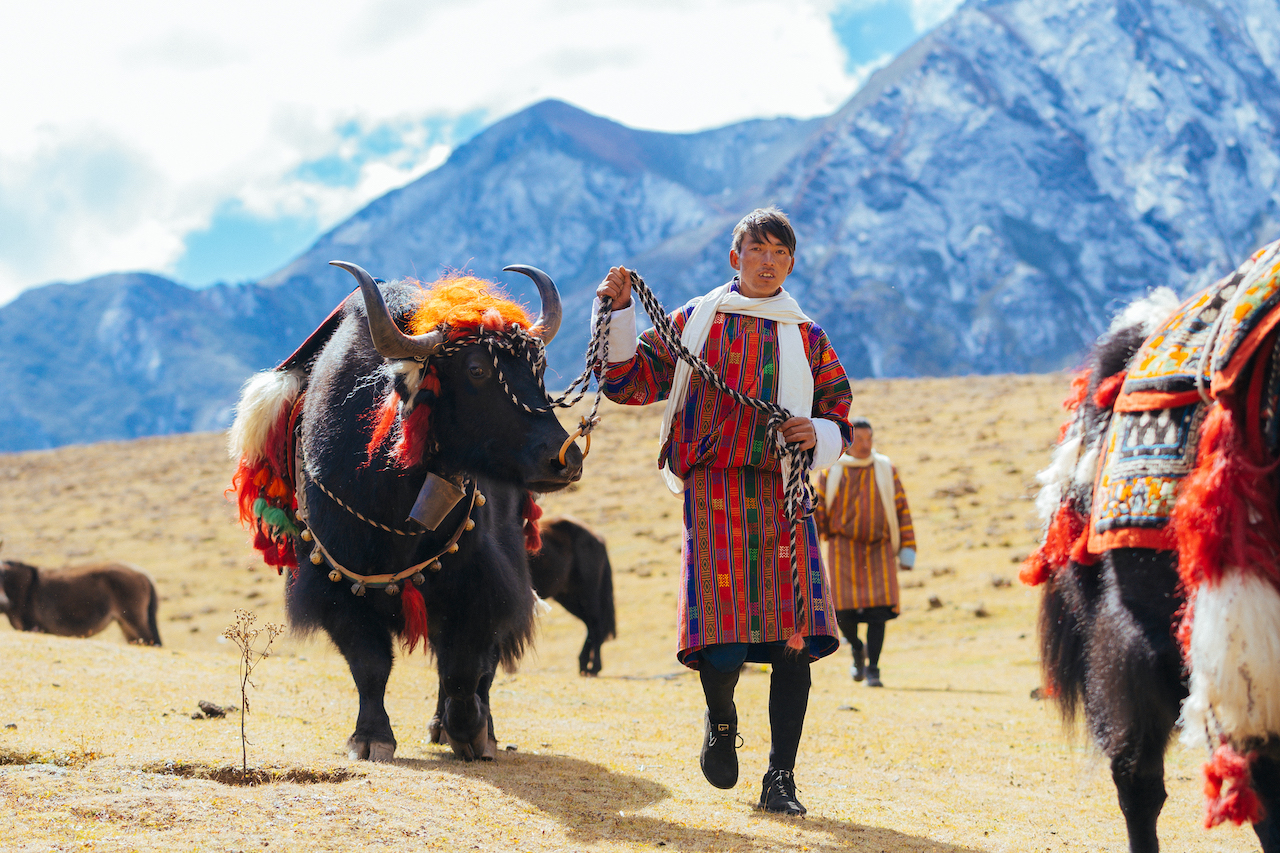 The two-day annual Royal Highland Festival, coming in October, showcases the culture and traditions of the nomadic highlander people of Bhutan.