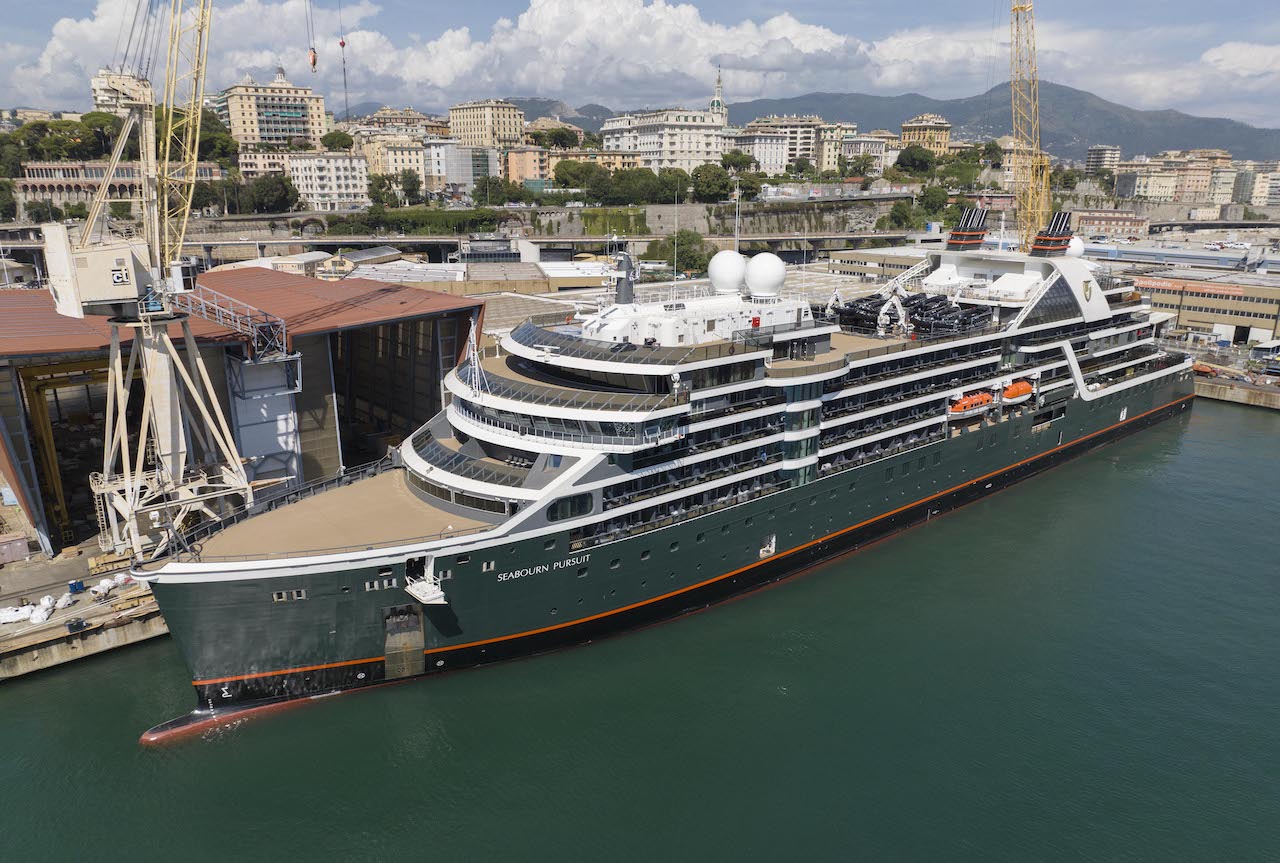 Luxury cruise line Seabourn has taken delivery of its second purpose-built expedition ship, Seabourn Pursuit.