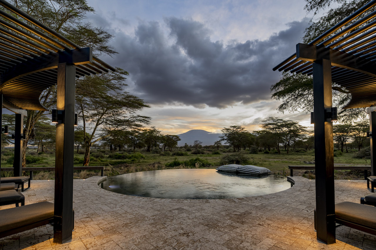 Located on a private concession in Kenya, new luxury lodge Angama Amboseli opens in November in the Kimana Sanctuary.