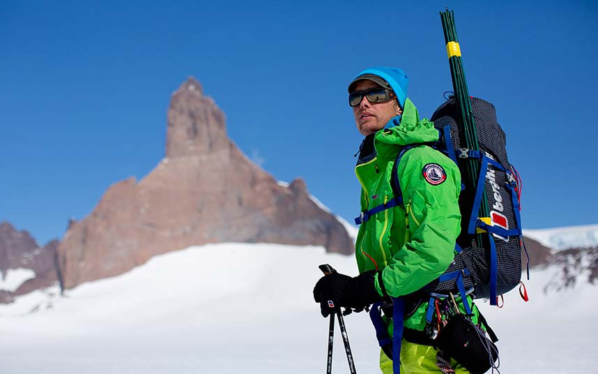 Free climber and BASE jumper Leo Houlding has scaled some of the tallest and most challenging peaks and walls in the world – and he’s still hungry for more.