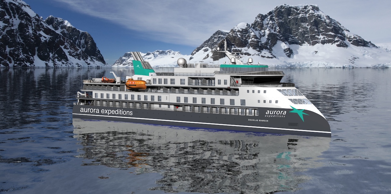 Aurora Expeditions will welcome its third purpose-built small expedition ship, the Douglas Mawson, in late 2025.