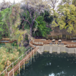 Nxamaseri Island Lodge, located on a private island in the permanent waters of Botswana’s Okavango Delta, has reopened after an extensive refurbishment.